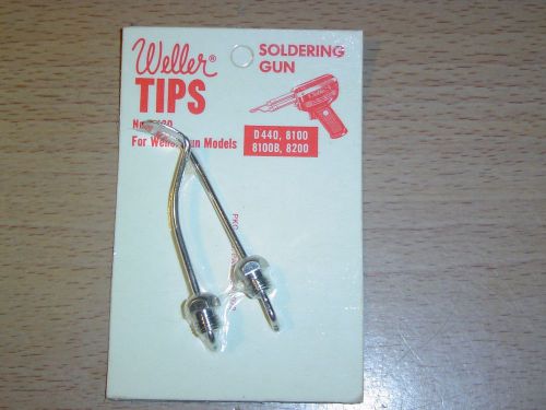 Weller 6120 soldering gun smoothing tip &amp; nuts for d440 8100 8100b 8200 guns nos for sale