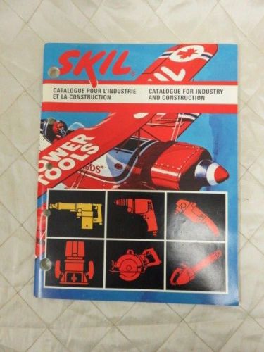 Skil Catalogue for Industry and Construction Vintage Pamphlet