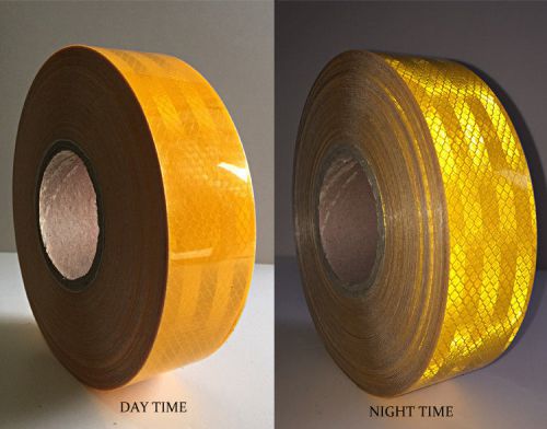 1 meter 2 meter fluorescent reflective luminous strip sticker tape truck trailer for sale