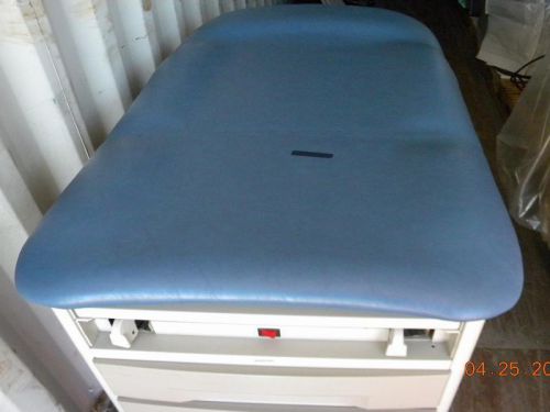 Exam Table Brewer Access Blue Gynecologirst Medical Doctor Room Emergency