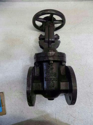 Milvco fig. 2885-m 2-1/2&#034; 200 wog flanged ibbm iron gate valve for sale