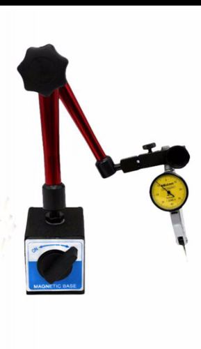 Universal  Fine Adjustable Magnetic Meter Magnets Base Holder Stand &amp; Dial Test
