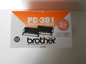 New Genuine Brother PC-301 Printing Cartridge