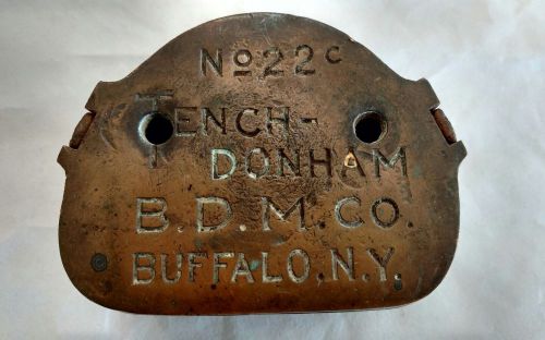 VINTAGE DENTAL LAB DENTURE Press Flasks TENCH #22 C  DONHAM USA NY 1920