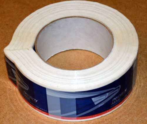 NEW ROLL USPS PRIORITY BLUE EAGLE LOGO TAPE #106-A OCTOBER 1997~FREE SHIPPING