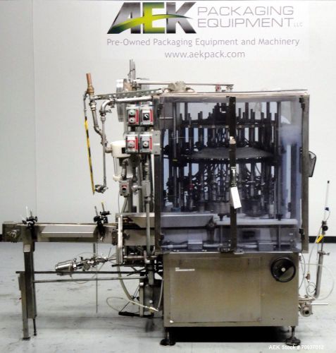 Used- us bottlers model va-28 rotary vacuum liquid filler. has 28 heads with fil for sale