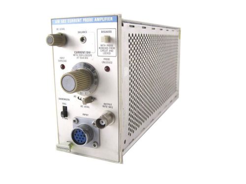 Tektronix AM503 10mV/div 50ohm 1-Megohm 1-2-5 Sequence Current Prove Amplifier