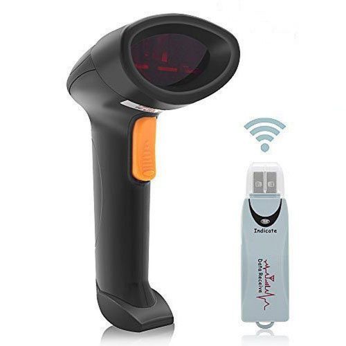 Vcall 2.4ghz handheld wireless usb automatic laser barcode scanner reader wit... for sale