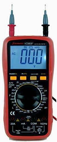 Sinometer VC9808 30-Range Digital Multimeter &amp; LCR Meter, A Professional
