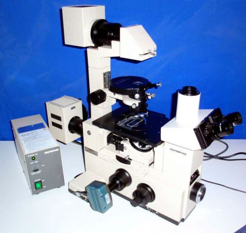 Olympus IMT-2 Phase contrast Fluorescence Inverted Microscope