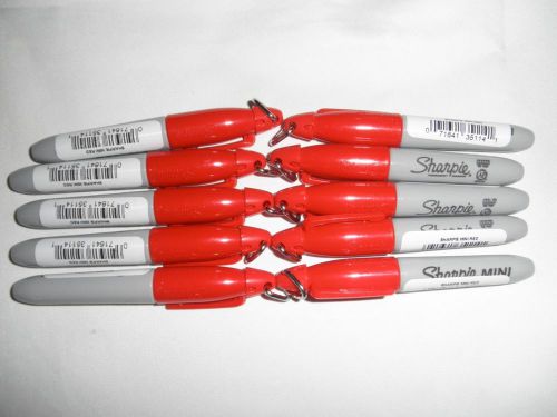10 RED SHARPIE MARKERS MINI