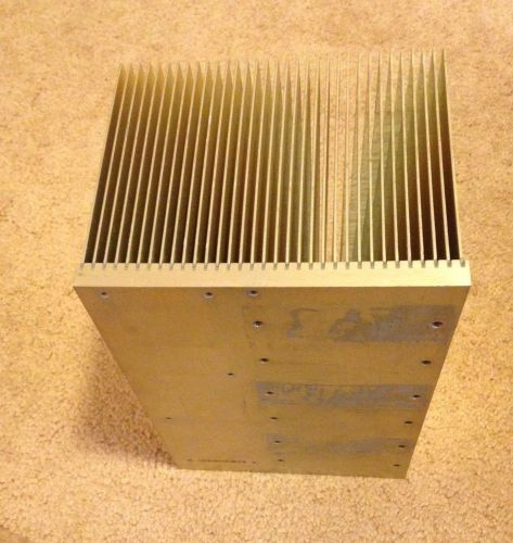 Aluminum Heat Sink 10 X 6.5 X 5.5  11.2 lbs