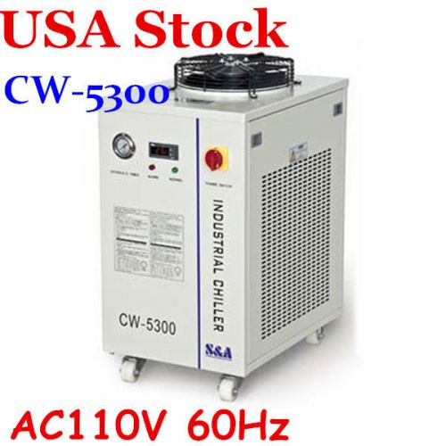 110V 60HZ CW-5300DI Water Chiller for CO2 laser/Laser Diode/Laser Tube --USA!!!
