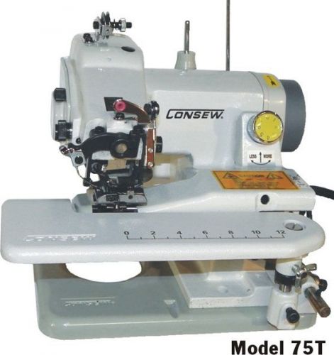 Consew Portable 75T~ ALL PURPOSE, SINGLE THREAD, CHAINSTITCH, BLINDSTITCH
