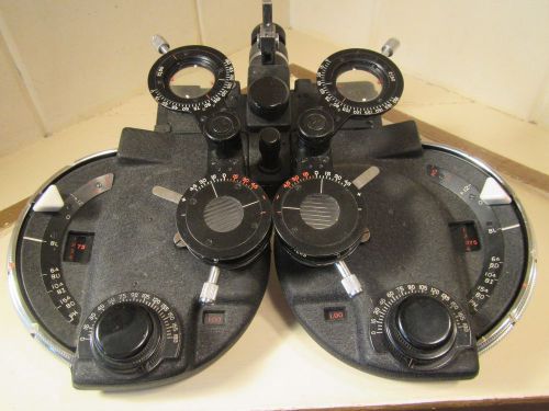 Vintage american optical ao minus cylinder phoroptor model  590 box  accessories for sale