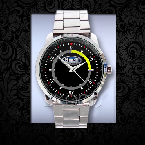762 Buell Motorcycle 1190RX 1125R Racing Sport Watch Design On Sport Metal Watch
