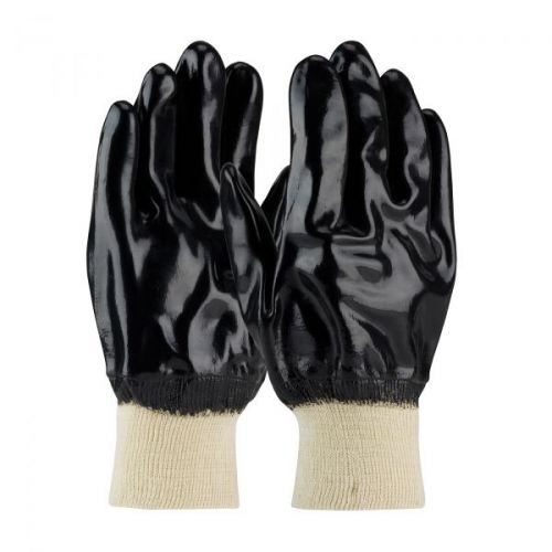 Pip 57-8615 neoprene chemical resistant gloves, sz large, qty 12 pr, (ie2)rl7671 for sale