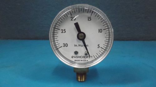Ashcroft 0-30psi pressure gauge for sale