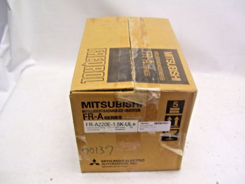 *new*  mitsubishi fr-a series inverter    fr-a220e-1.5k-ul    60 day warranty!! for sale