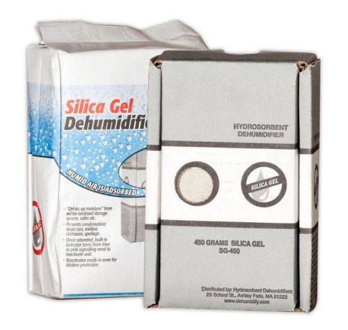 Silica Gel Dehumidifier Dessicant Safe Moisture Absorbent Firearm Protector Pack