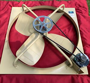 ATTIC FAN - SEARS Whole House Fan - 36&#034; - Belt Drive -  CFM - 1/3 Hp - 120 Volts