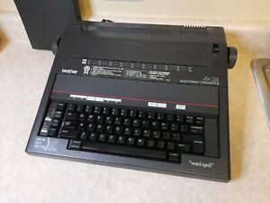 BROTHER Self Correcting AX-24 Portable ELECTRIC TYPEWRITER - TESTED AND WORKING