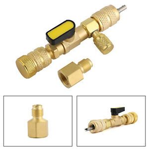 HVAC AC Valve Core Remover Dual Size 1/4&#034; &amp; 5/16&#034; Port Installer Tool CA