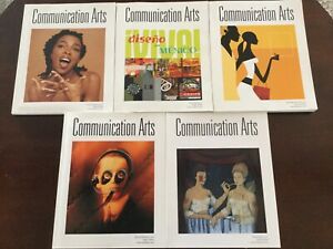 Communication Arts Magazine Lot of 5 2001 2002