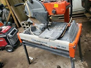 HUSQVARNA MS 360, brick and block masonry saw, 120 volts