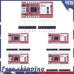 5Pcs WTV020SD Audio Micro SD Card Sound Module Game Device Audio Module /Lot