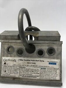 New Old Stock GUARDIAN 2-Way Standing Seam Roof Clamp Part # 10600 Fall Protect