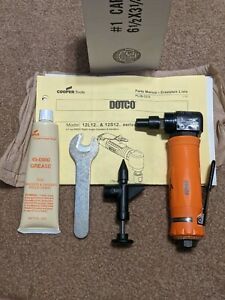 Dotco Cooper Tools Pneumatic Grinder, 20,000 RPM, Rear Exhaust, Model 12L1281-36
