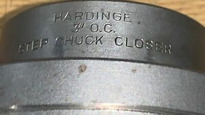 HARDINGE 3” OC  STEP CHUCK CLOSER w/ 2-3/16&#034;-10 THREADED MOUNT