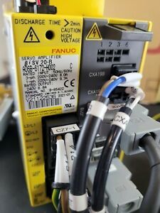 Fanuc A06B-6172-H002 Servo Amp. Includes Cables &amp; Connectors 