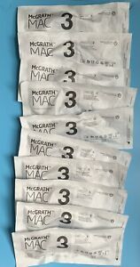 McGrath Laryngoscope MAC # 3 Disposable Blade (10 pack) # 350-004-000