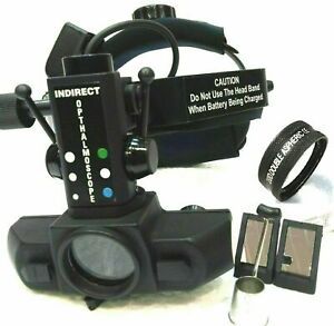 Head Mounted Binocular Indirect Ophthalmoscope With Accessories Ophthalmology