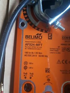 Belimo AFX24-MFT Configurable Damper Actuator, 180 in-lb [20 Nm], Spring return