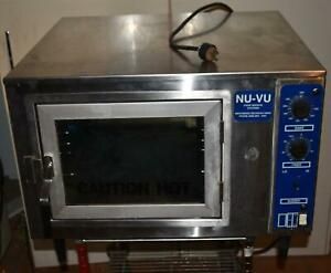 NU-VU XO-1 X0-1 HALF SIZE ELECTRIC COUNTERTOP CONVECTION OVEN  (WT48)