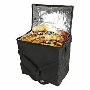 DC 12V Heated Food Delivery Bag, Portable Pizza Delivery Thermal System, Small