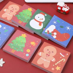 Stationery Memo Pad Stocking Memo Christmas Sticky Notes Message Notepad