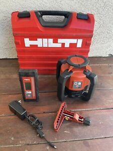 HILTI PR 2-HS pra20 pra83 Rotating Laser Battery and Charger Case Yes works