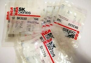 RCA SK3220 NPN SI TRANSISTOR TO-220 NTE198, ECG198 (13 PIECES)