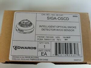 EDWARDS SIGA-OSCD SMOKE DETECTOR, NIB