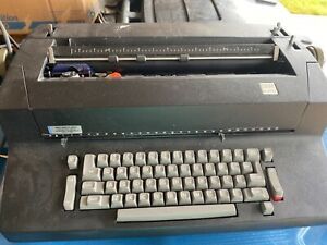 IBM Selectric II Correcting Dual Pitch Typewriter Black Tested and Working