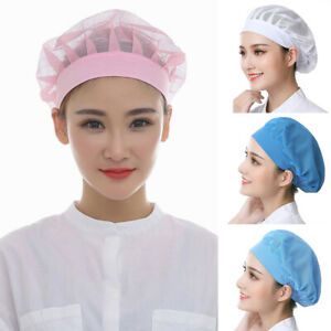 Beverage cap food cap Work cap Waiter hat Kitchen chef hat Mesh Hat Dustproof s