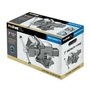 PRO-GRADE TOOLS 59116 7&#034; Mechanic&#039;S Bench Vise