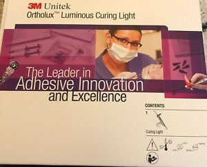 Brand New Dental Orthodontic 3M Unitek Ortholux Luminous Curing Light
