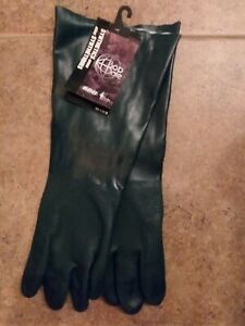Bob Dale 99-1-918 Double Dipped Liquid Proof PVC 18&#034; Gauntlet, Size 1 NEW*