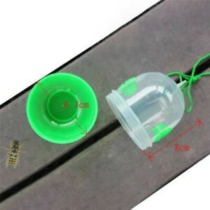 Transparent + Green Bee catcher Fly Trap Catcher non-toxic health Safe 1pc hot