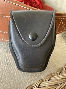 leather handcuff case